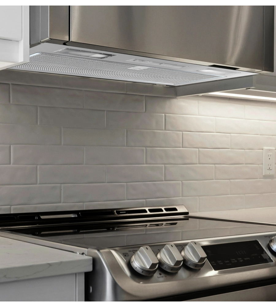 FABER INKA SMART C/33 NEW, CAPPA ASPIRANTE SOTTOPENSILE GRIGIA 52 CM