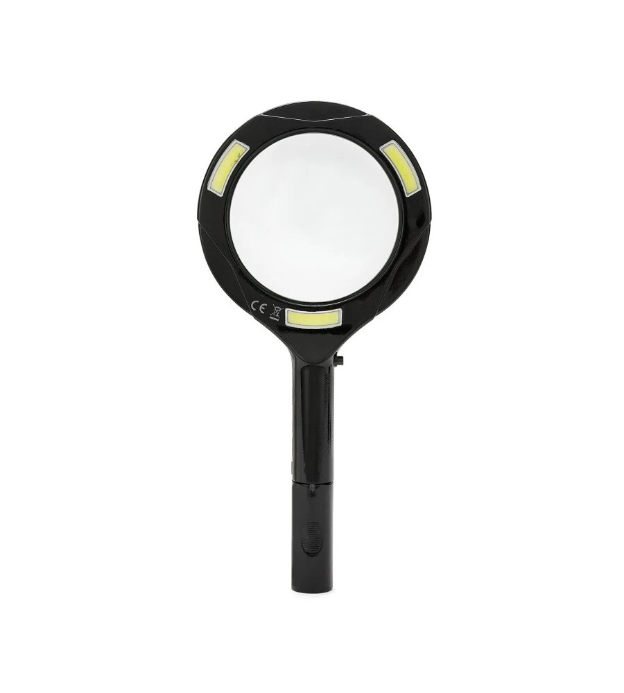 LENTE INGRANDIMENTO A PILA VELAMP CON  12 LED