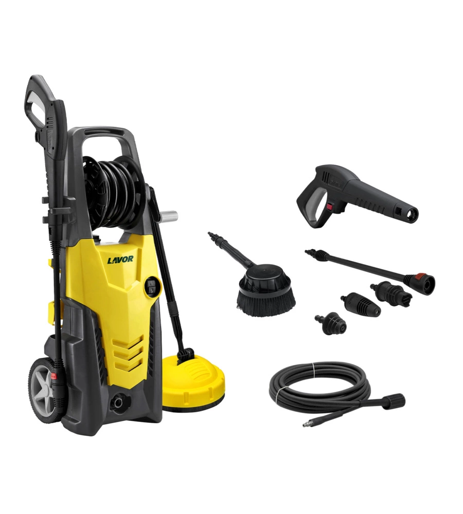 IDROPULITRICE ELETTRICA A FREDDO MULTIACCESSORIATA LAVORWASH "PLANET 160" 160 BAR 510 L/H 2500 W