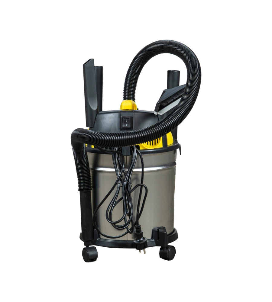 ASPIRATORE SOLIDI LIQUIDI ELETTRICO LAVOR "VAC 20S" 1200W 20 LT 40 L/S