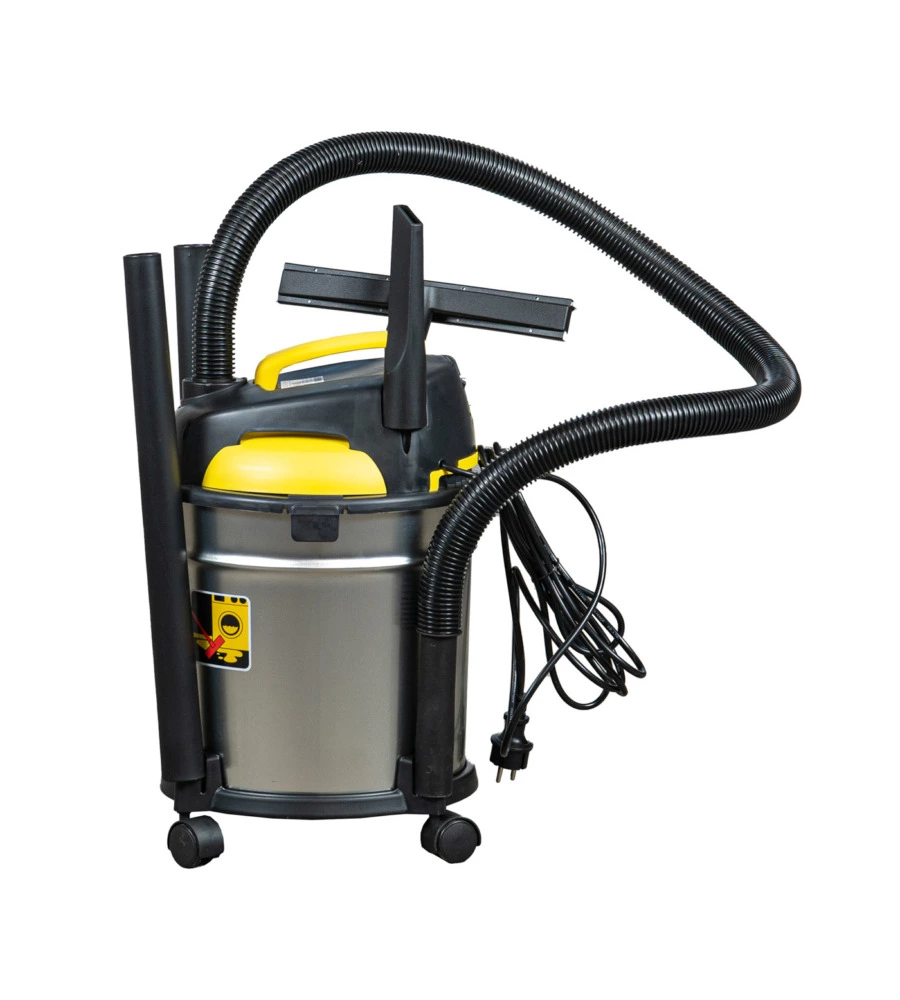 ASPIRATORE SOLIDI LIQUIDI ELETTRICO LAVOR "VAC 20S" 1200W 20 LT 40 L/S