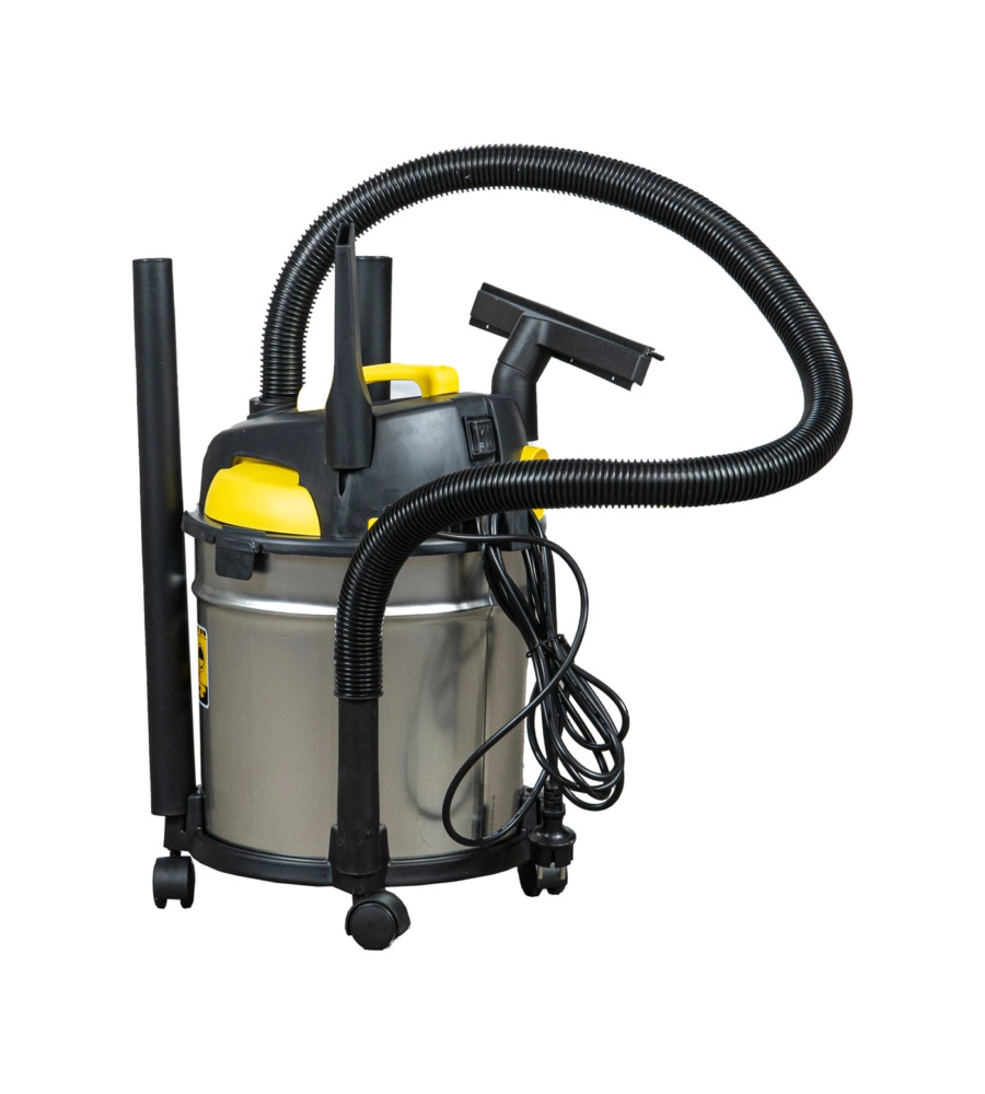 ASPIRATORE SOLIDI LIQUIDI ELETTRICO LAVOR "VAC 20S" 1200W 20 LT 40 L/S