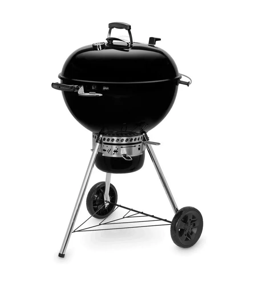 BARBECUE A CARBONE WEBER "MASTER-TOUCH GBS E-5750" NERO CON GRIGLIA 57 CM