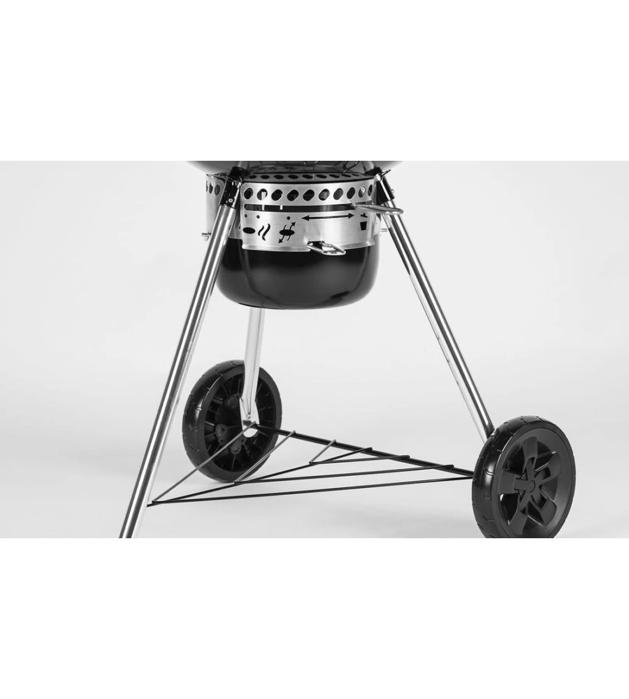 BARBECUE A CARBONE WEBER "MASTER-TOUCH GBS C-5750" BLU CON GRIGLIA 57 CM