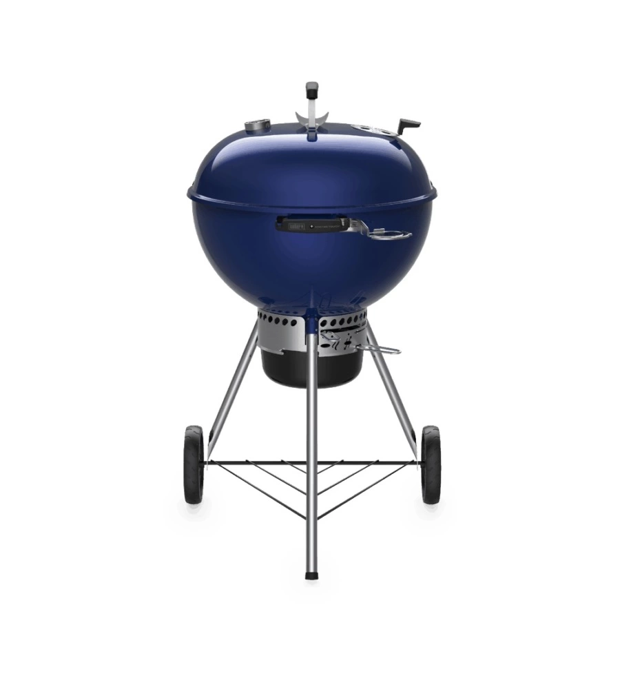 BARBECUE A CARBONE WEBER "MASTER-TOUCH GBS C-5750" BLU CON GRIGLIA 57 CM