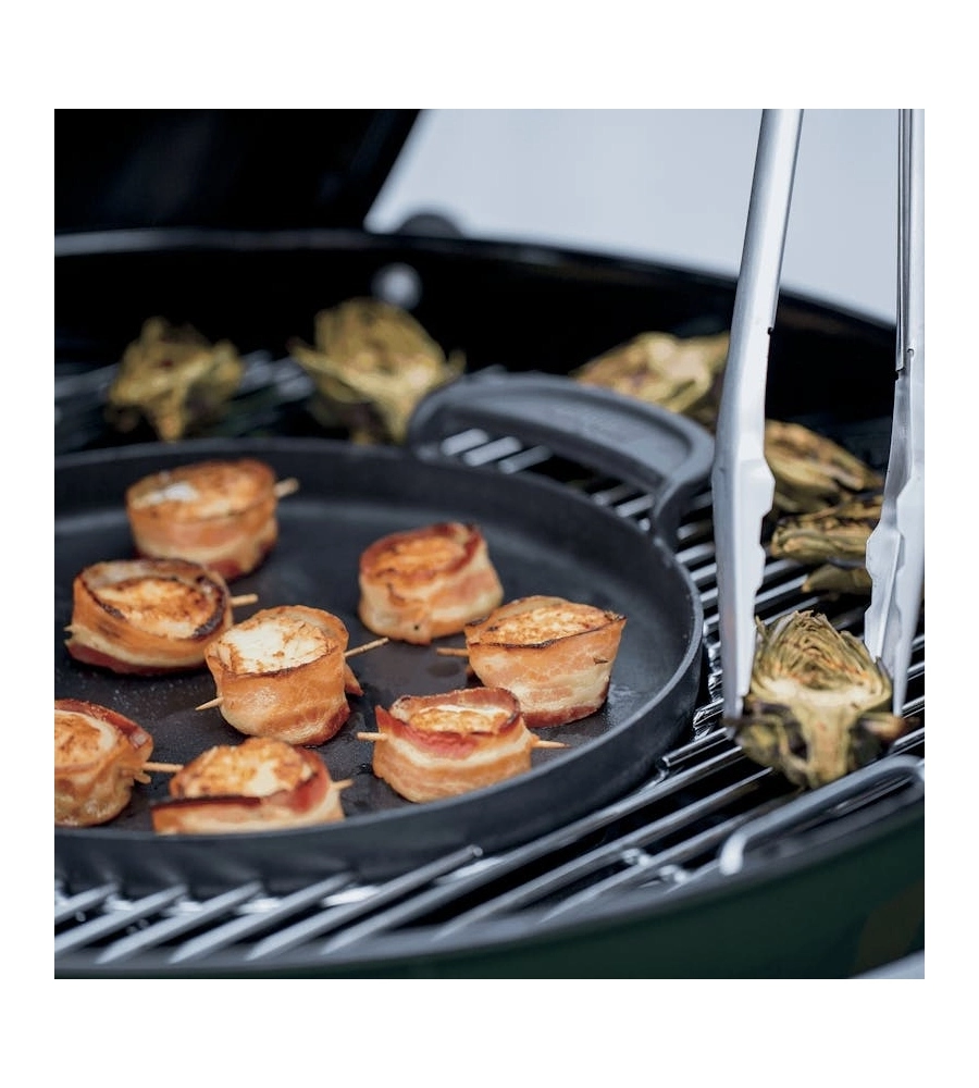 PIASTRA IN GHISA PER BARBECUE WEBER "GOURMET BBQ SYSTEM" 30,5X38,5X5,1 CM