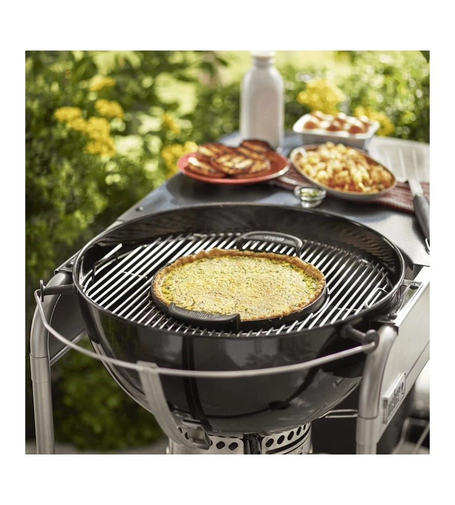 PIASTRA IN GHISA PER BARBECUE WEBER "GOURMET BBQ SYSTEM" 30,5X38,5X5,1 CM