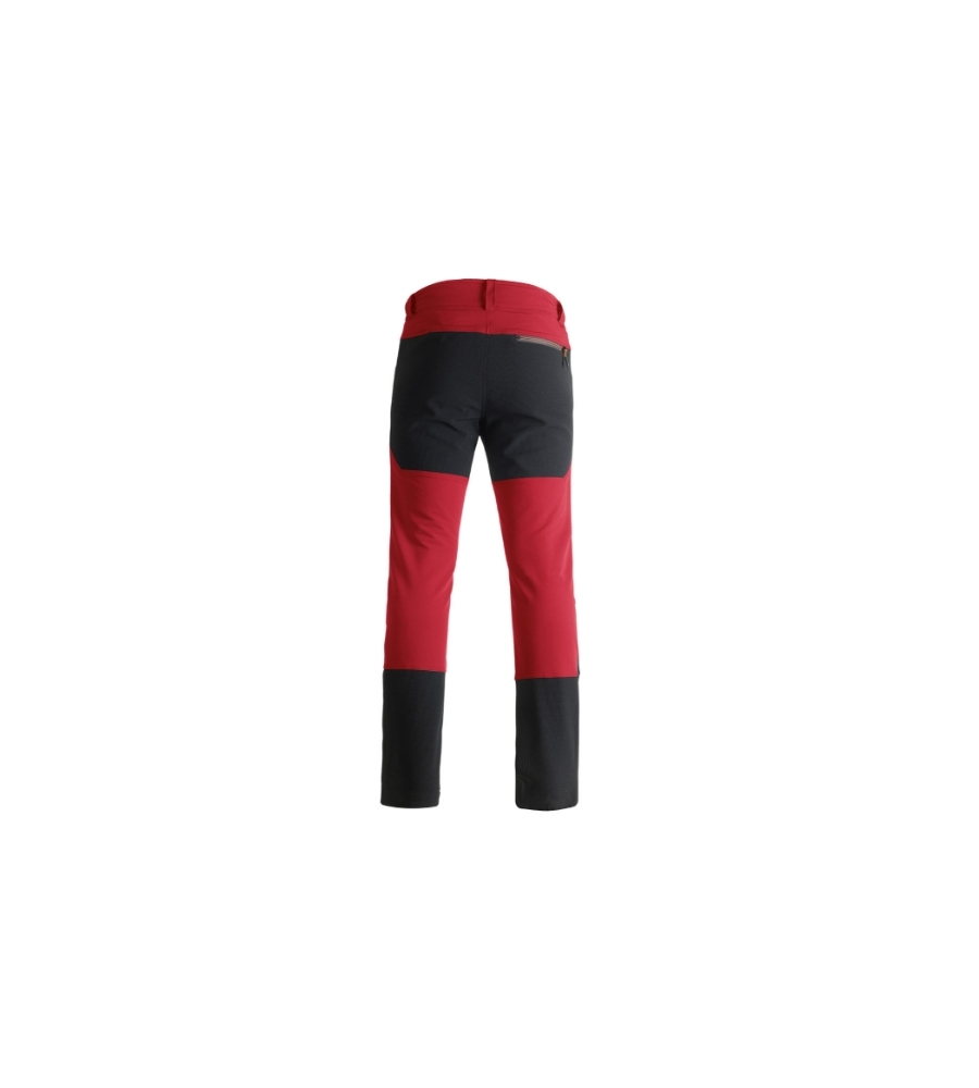 PANTALONI DA LAVORO VERTICAL ROSSO/NERO, TG L - KAPRIOL