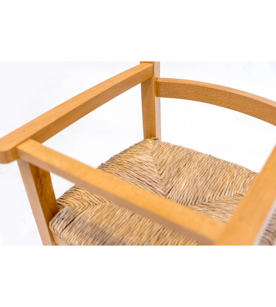 SEGGIOLONE "BABY" IN FAGGIO NATURALE, 87X37X33 CM