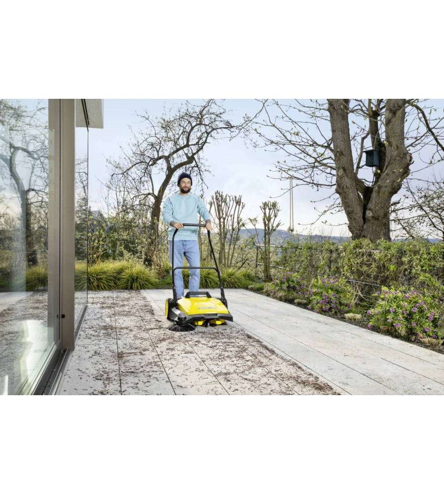 SPAZZATRICE MANUALE KARCHER S6 CON UNA SPAZZOLA LATERALE