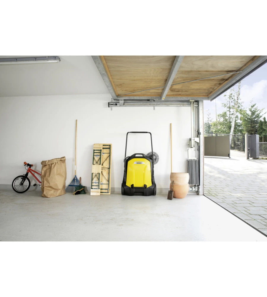 SPAZZATRICE MANUALE KARCHER S6 CON UNA SPAZZOLA LATERALE