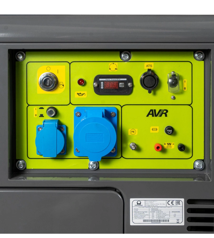 GENERATORE DI CORRENTE A DIESEL PRAMAC "PMD5000S" 4500 W