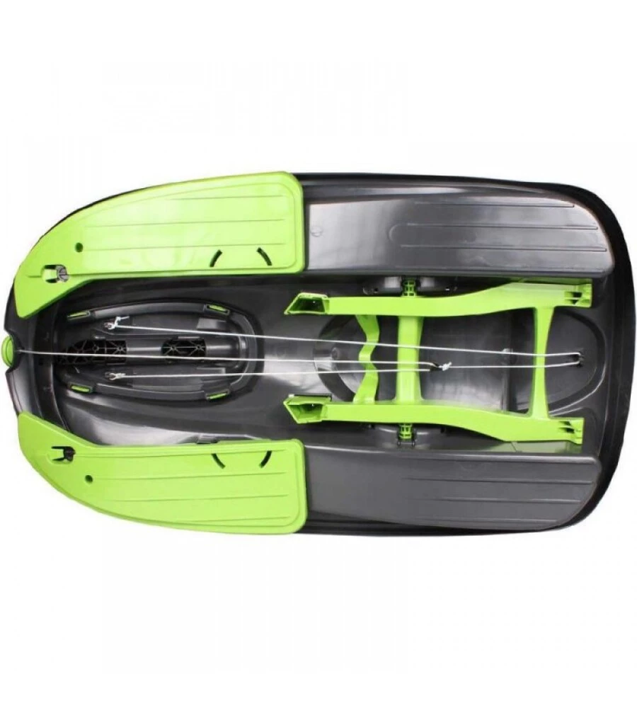 BOB PER BAMBINI A 2 POSTI STRATOS RACING, COLORE ANTRACITE