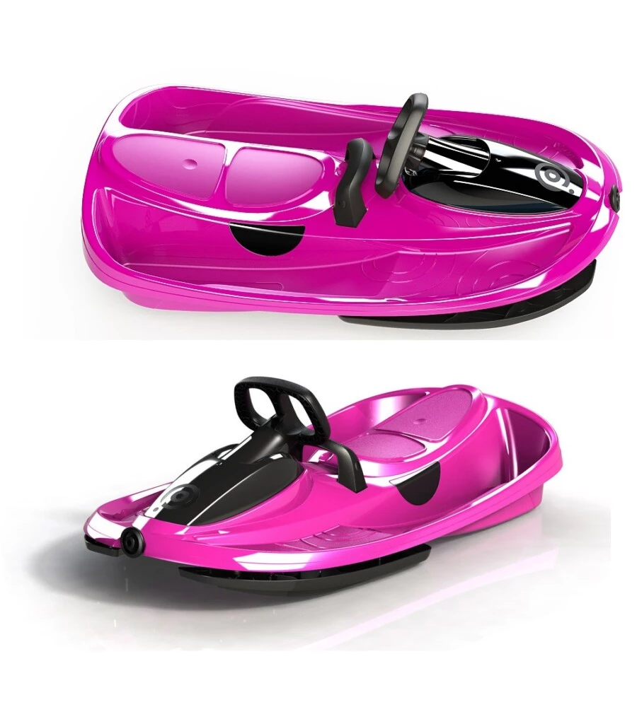 BOB PER BAMBINI A 2 POSTI STRATOS RACING, COLORE MONSTER PINK