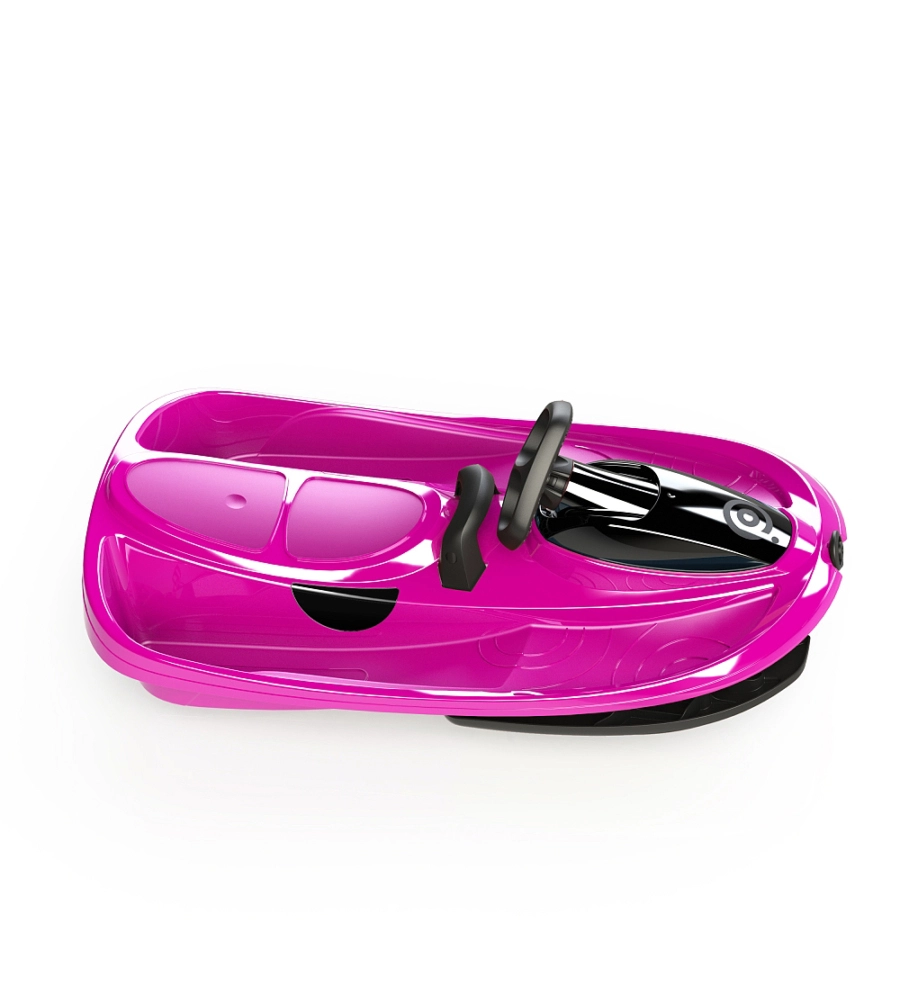 BOB PER BAMBINI A 2 POSTI STRATOS RACING, COLORE MONSTER PINK
