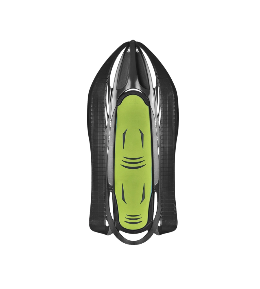 SLITTA PER BAMBINI A 2 POSTI MODELLO NEONGRIP, COLORE ANTRACITE