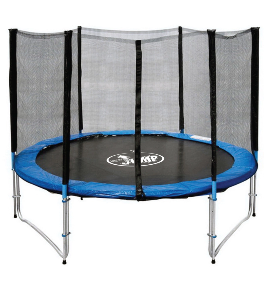 TAPPETO ELASTICO PER BAMBINI CON RETE, DIAMETRO 305CM