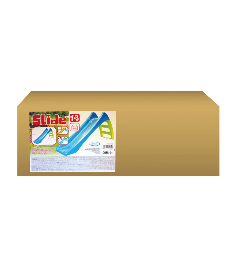 SCIVOLO PER BAMBINI CON 3 GRADINI IN PLASTICA