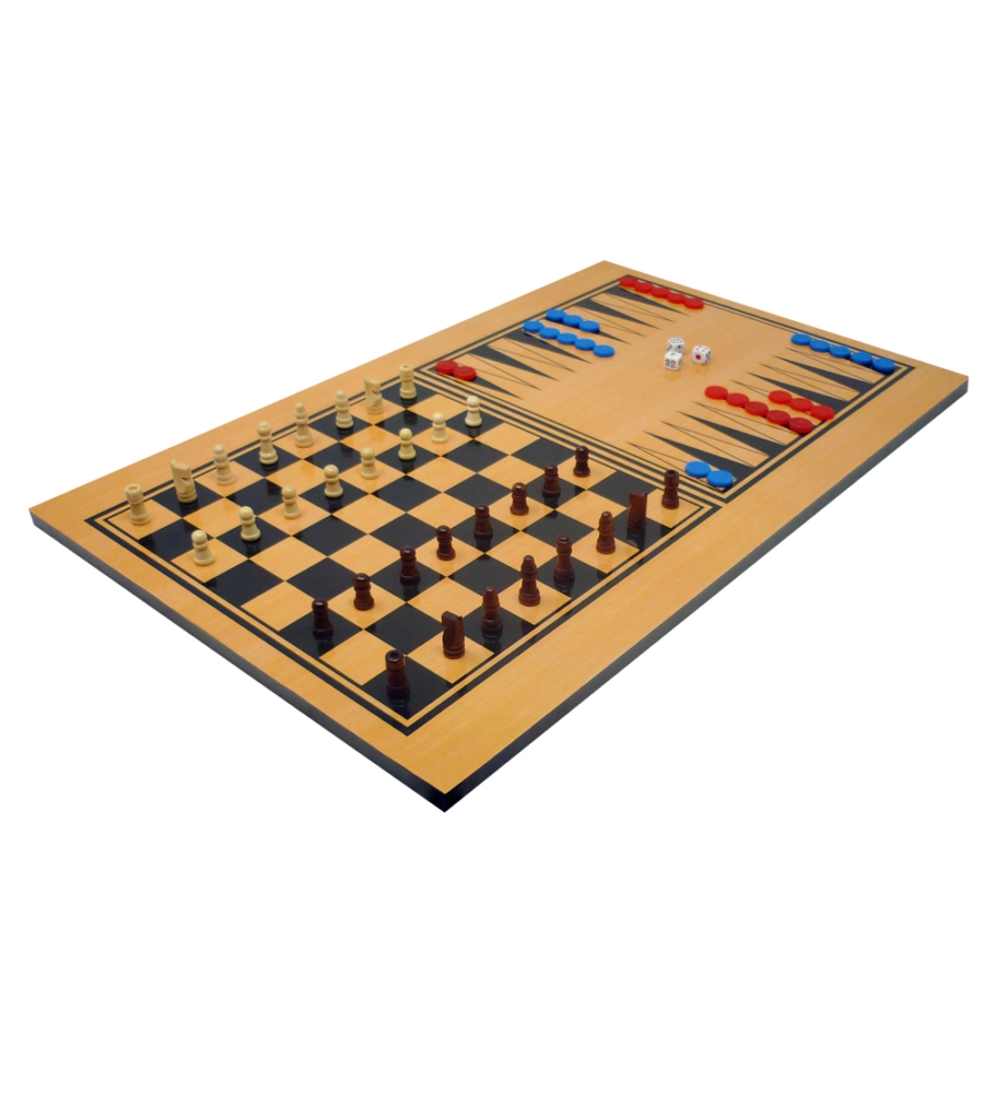 6 GIOCHI PER BAMBINI IN UNO: CALCETTO, BILIARDO, PING PONG E 3 GIOCHI DA TAVOLA 51X31X15 CM