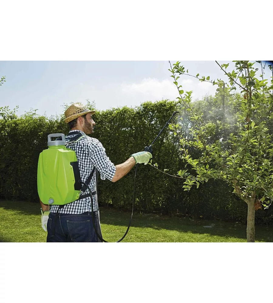 POMPA A ZAINO A BATTERIA "FUTURA" 8 LITRI - VERDEMAX