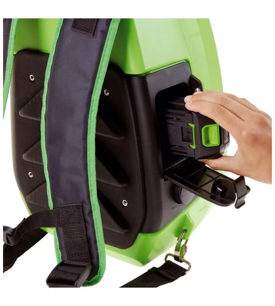 POMPA A ZAINO A BATTERIA "FUTURA PRO" 16 LITRI - VERDEMAX