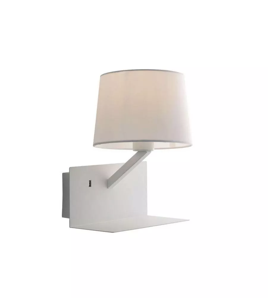 APPLIQUE "CIAK" METALLO BIANCO CON ATTACCO USB, 40W