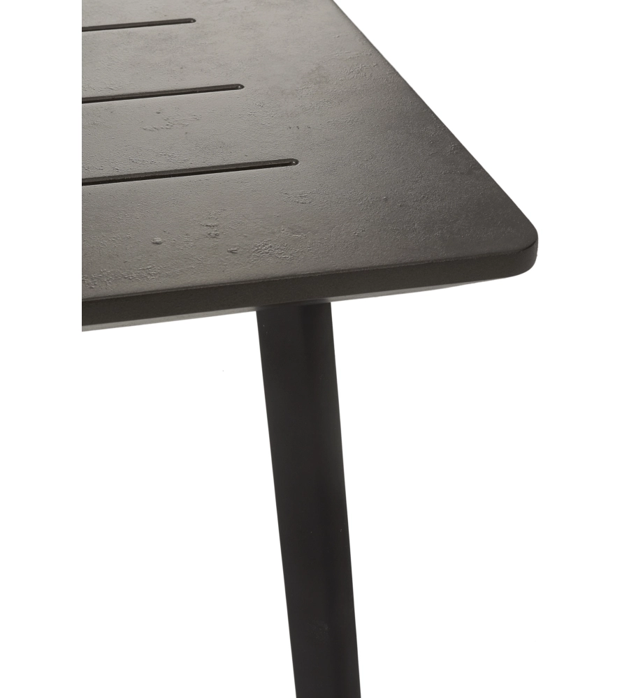 TAVOLO DA ESTERNO KETER "METALEA" IN POLIPROPILENE BRONZO 146X87X75 CM