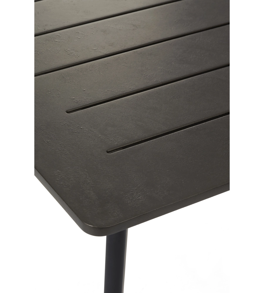 TAVOLO DA ESTERNO KETER "METALEA" IN POLIPROPILENE BRONZO 146X87X75 CM