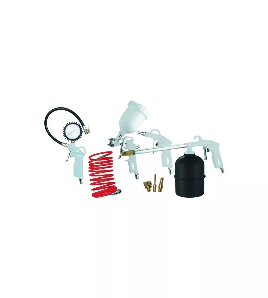 KIT 8 ACCESSORI ABAC PER COMPRESSORE