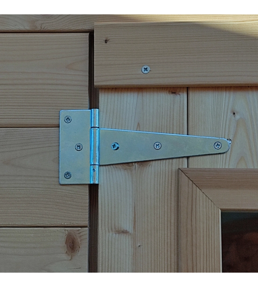 CASETTA IN LEGNO DA GIARDINO ALCE "HOBBY" IN ABETE 198X98X197 CM