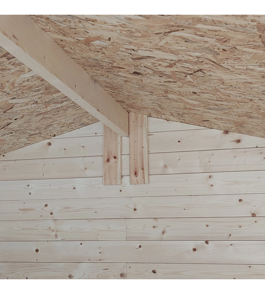 CASETTA IN LEGNO DA GIARDINO ALCE "HOBBY" IN ABETE 198X98X197 CM