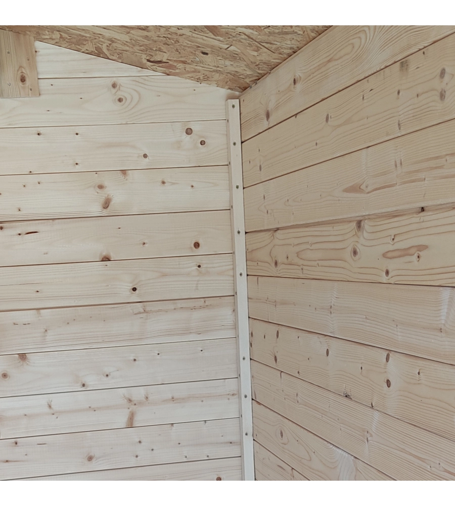 CASETTA IN LEGNO DA GIARDINO ALCE "HOBBY" IN ABETE 198X98X197 CM