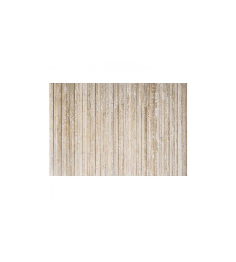 TAPPETO DA INTERNO IN BAMBOO "GESSO", 50X140 CM
