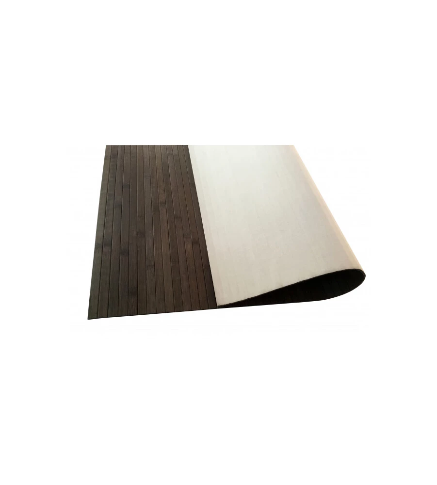 TAPPETO DA INTERNO IN BAMBOO "CASTAGNO", 160X240 CM