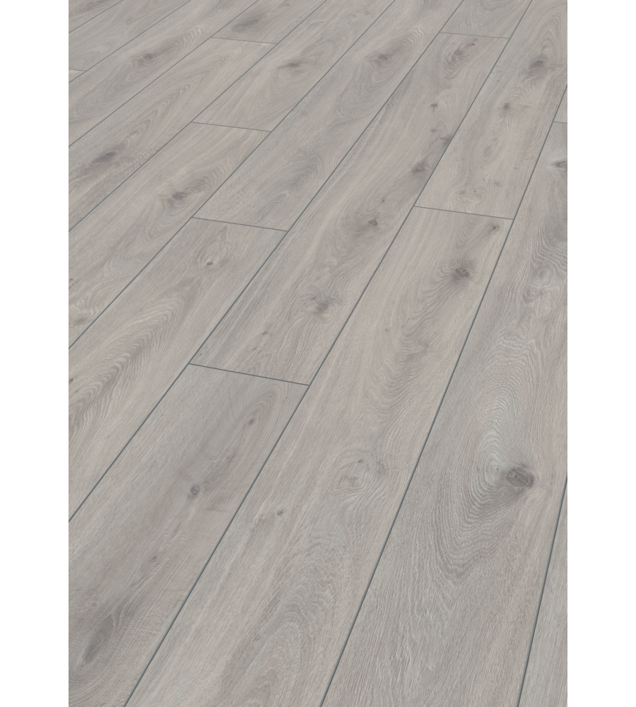 PAVIMENTO LAMINATO ROVERE BIANCO PRESTIGE 10MM AC5 1,30 M² LINEA AMAZONE