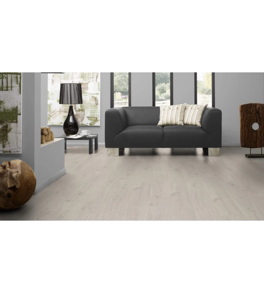 PAVIMENTO LAMINATO ROVERE BEIGE TIMELESS 10MM AC5 1,30M LINEA AMAZONE