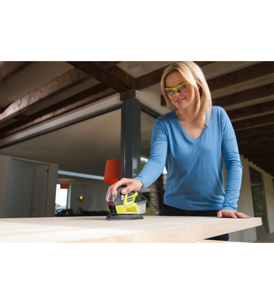 LEVIGATRICE MOUSE PALMARE ELETTRICA RYOBI RPS80-G 80 WATT