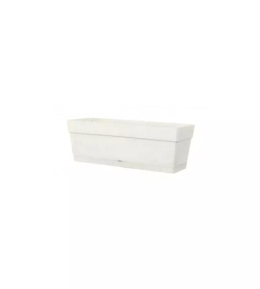 VASO DA GIARDINO "CASETTA SAVE" BIANCO, 49 CM
