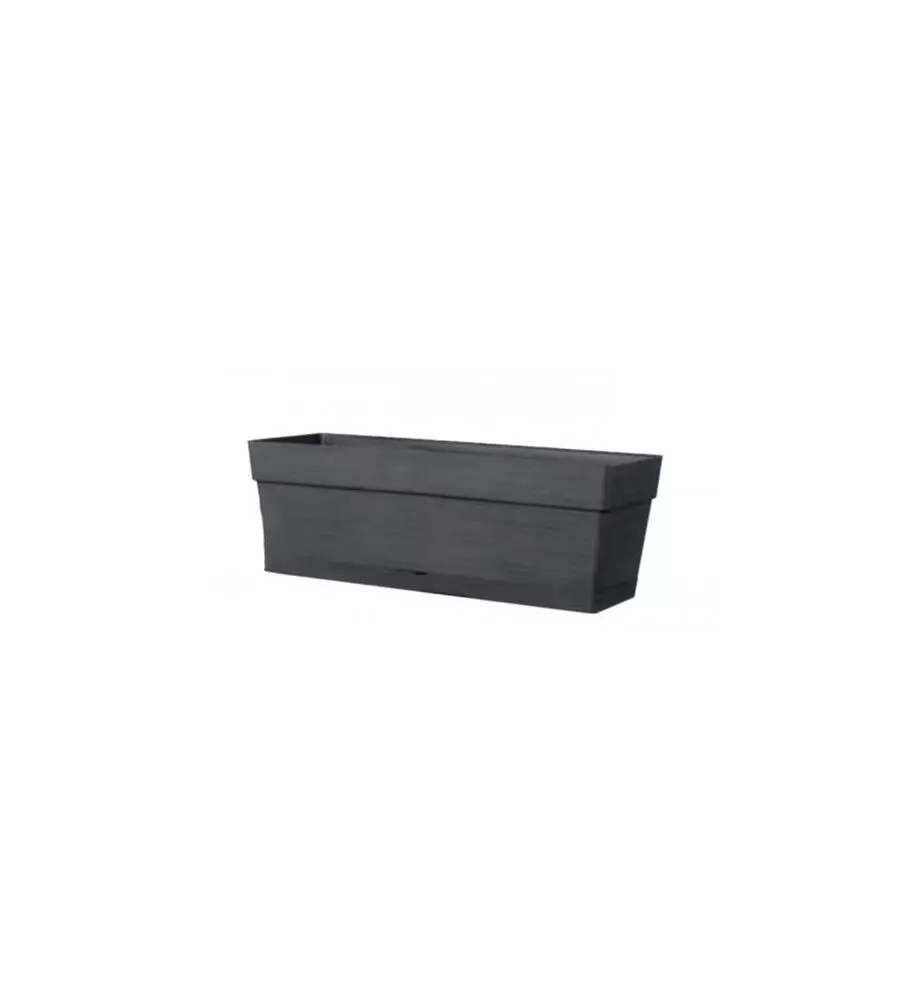 VASO DA GIARDINO "CASETTA SAVE" ANTRACITE, 49 CM