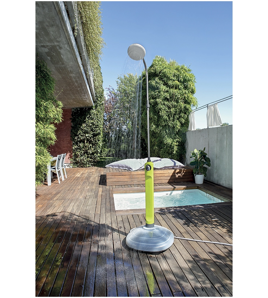 DOCCIA SOLARE DA GIARDINO SUNNY NIAGARA LIME