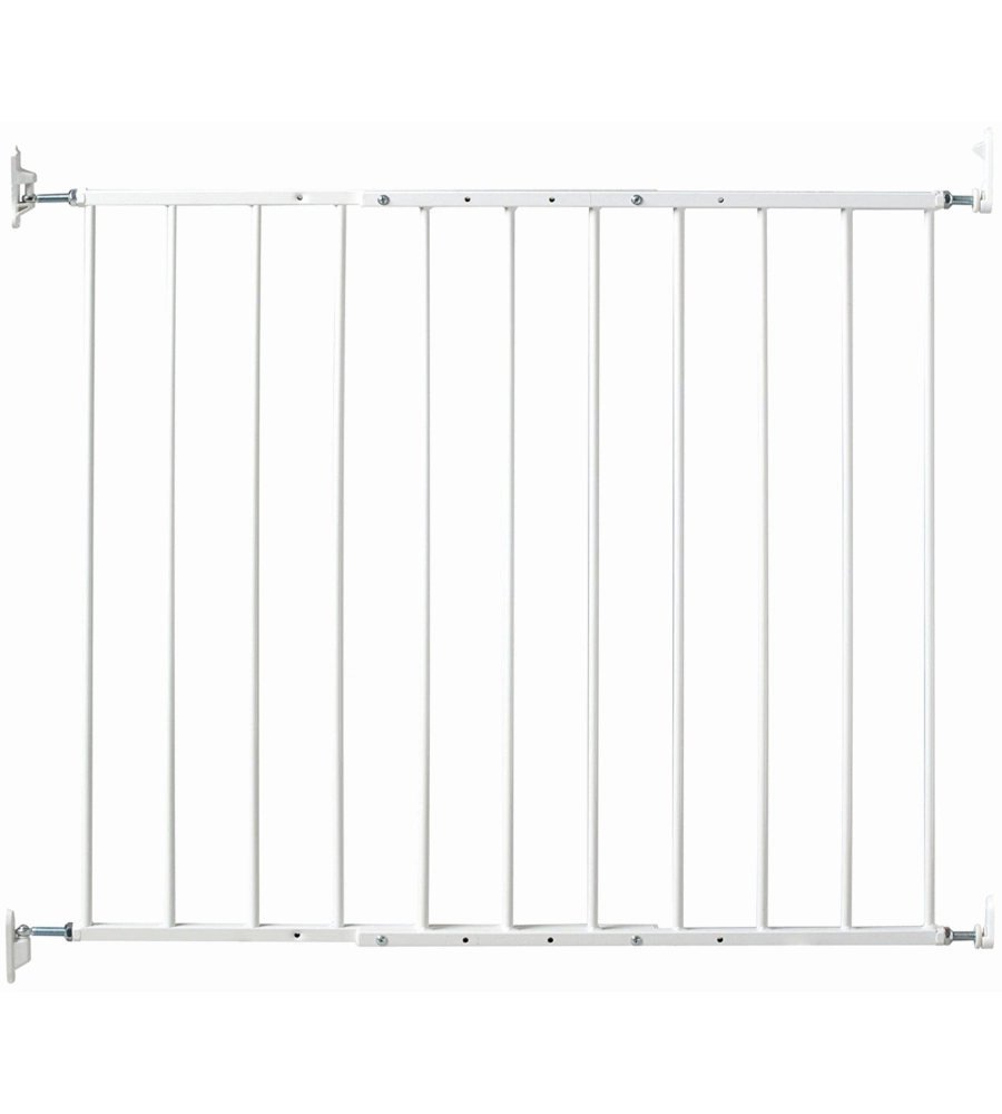 CANCELLETTO DI SICUREZZA PER BAMBINI ARMONIA "BIMBI SMART" IN METALLO VERNICIATO COLORE BIANCO 59X76 CM
