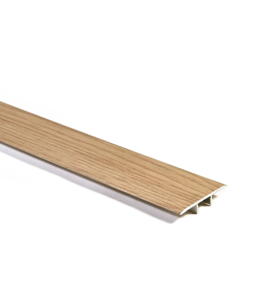 PROFILO DI DILATAZIONE IN ALLUMINIO ROVERE NATURALE 8X39X900MM
