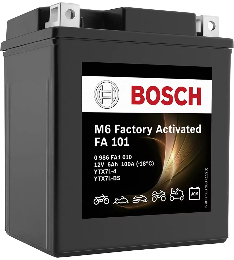 BATTERIA MOTO BOSCH "FA104" 10AH SX PREATTIVATA