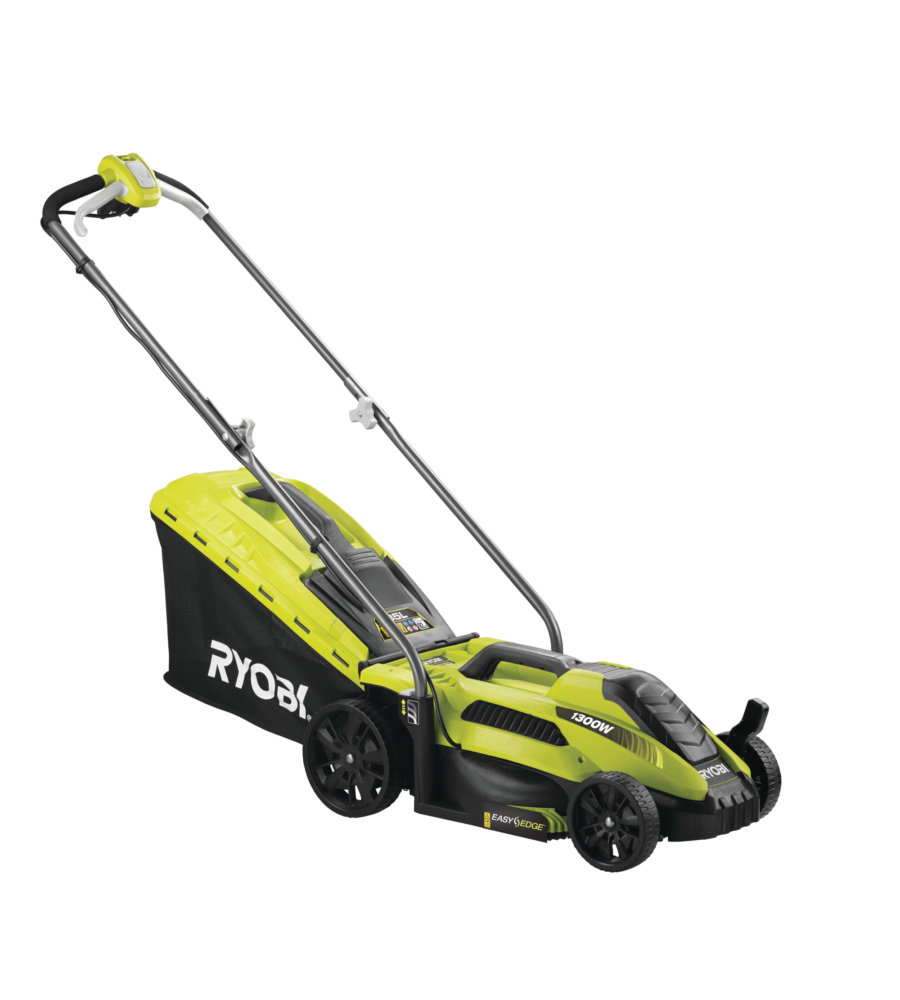 TAGLIAERBA ELETTRICO RYOBI "RLM13E33S" LARGHEZZA TAGLIO 33 CM 1300 W