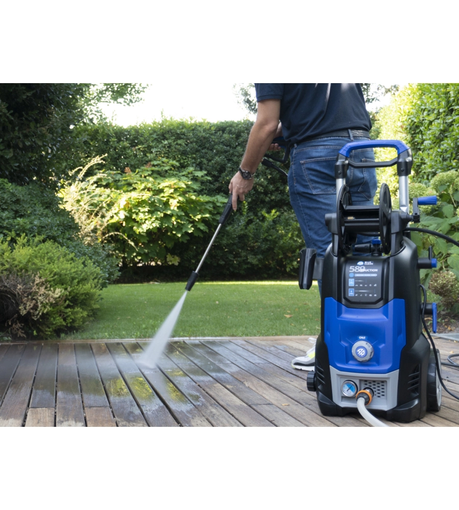 IDROPULITRICE ELETTRICA A FREDDO ANNOVI REVERBERI "589" 170 BAR 500 L/H 2500 W - MOTORE AD INDUZIONE