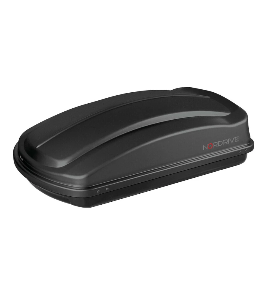 BOX TETTO PER AUTO 333 LITRI IN ABS NERO GOFFRATO - N60033