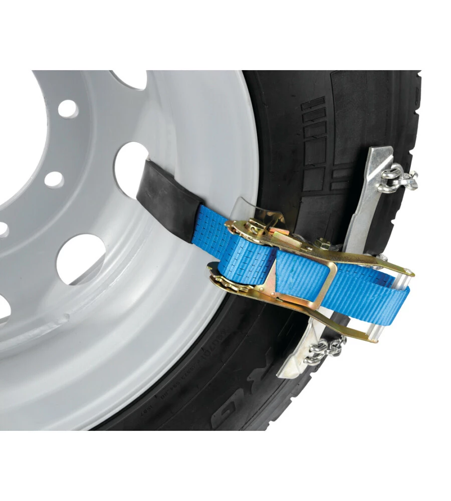 CATENE A SETTORI-CINGOLI PER CAMION SNOWDRIVE "SERIE EUROPA-PRO - 3E" 3 PEZZI - 16216