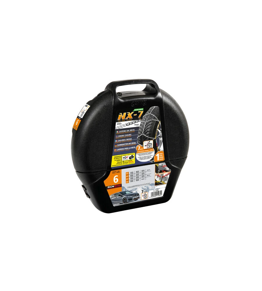CATENE DA NEVE PER AUTO NX-7 7/9MM GR.6 SNOWDRIVE  15980