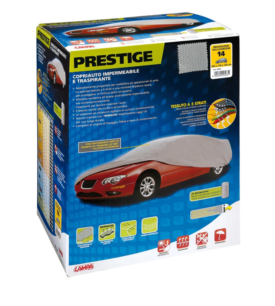 TELO COPRIAUTO "PRESTIGE" - 14 - CM 165X170X395  20563