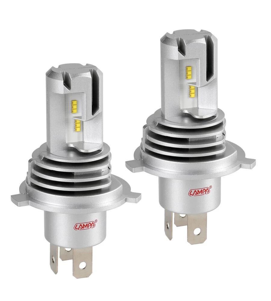 LAMPADE LED PER AUTO 9-32V HALO LED SERIE 8 HALO KILLER - (H4) - 25W - P43T - 2 PZ  - SCATOLA  57770